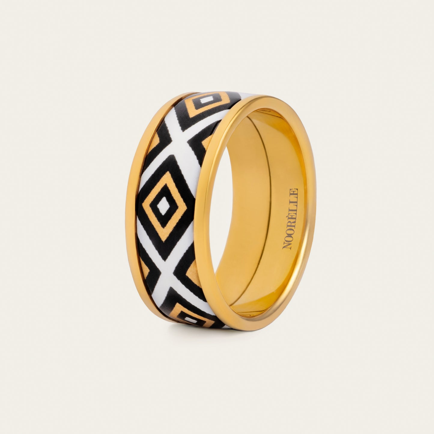 noorelle, legacy ring, rings, jewellery, black gold ring 