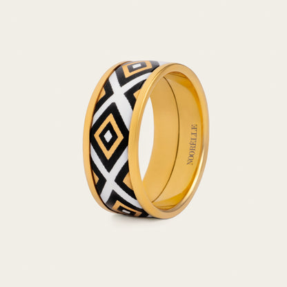 noorelle, legacy ring, rings, jewellery, black gold ring 