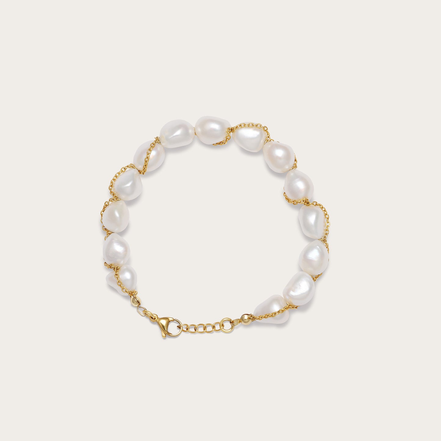 Pearl Symphony Bracelet White
