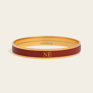 Monochrome Red Bangle